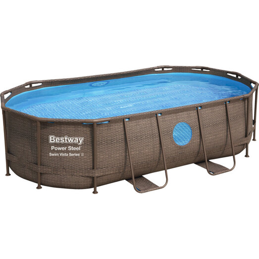 bestway oval pool sides bowing